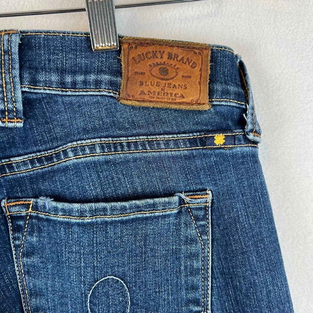 Lucky Brand Sofia Bootcut Jeans Dark Wash Denim Classic Style Womens 4‎ 27